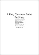 8 Easy Christmas Solos for Piano piano sheet music cover